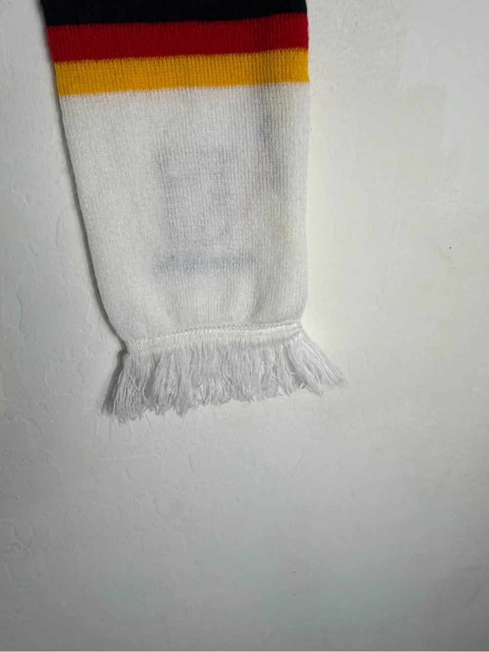 Deutschland scarf acrylic one size vintage very rare Vinatge